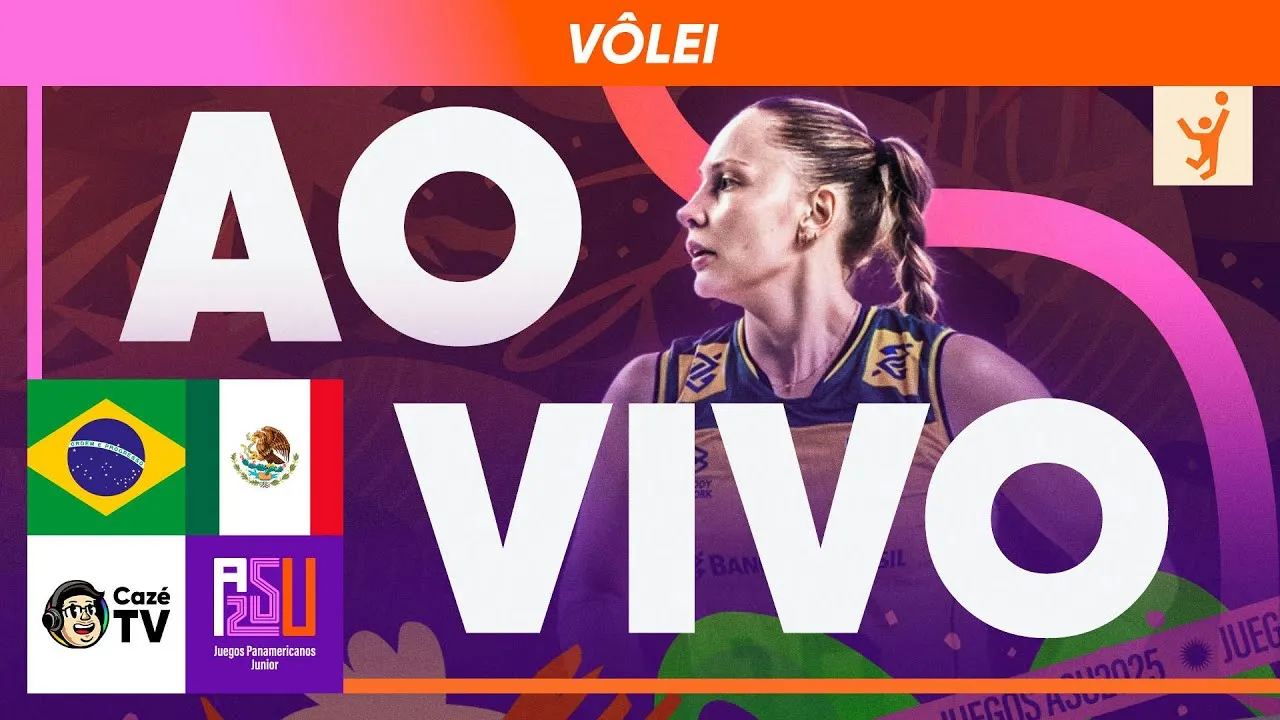 Brasil x México vôlei feminino
