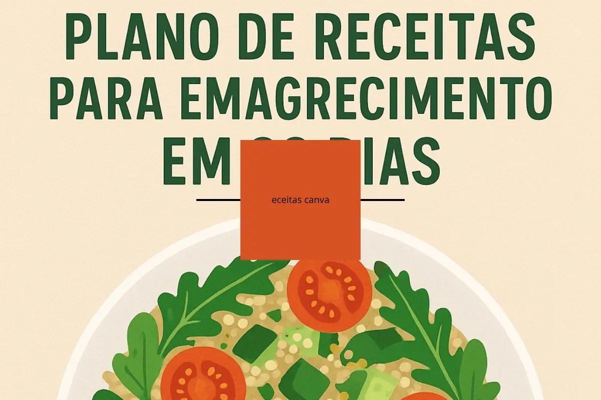 Plano de Receitas de Emagrecimento